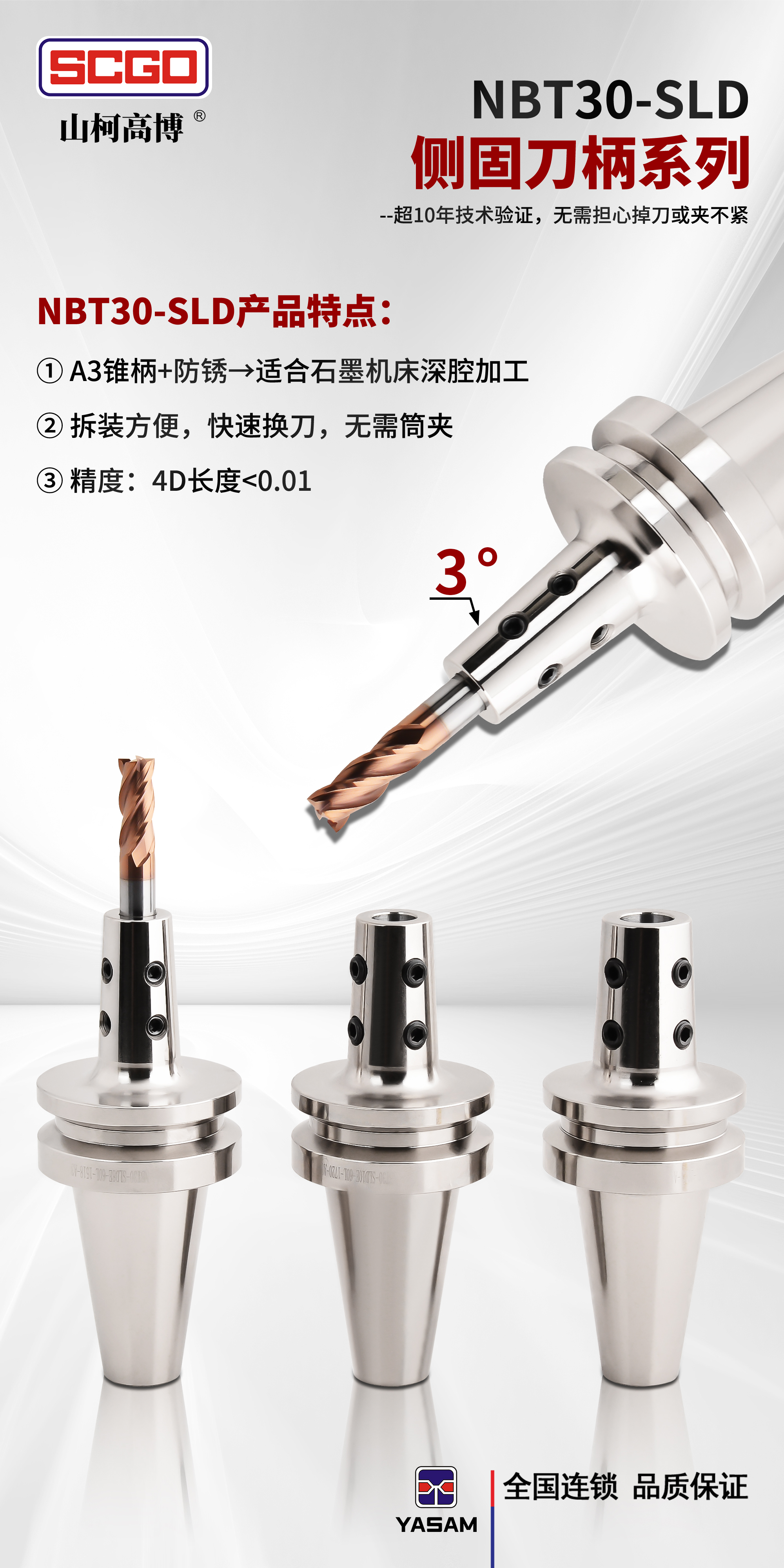东莞市山柯高数控刀具有限公司_SE防尘刀柄，SE标准刀柄，SE高速刀柄，SE深腔刀柄，SE雕铣机刀柄，NBT30-SLD,侧固刀柄系列